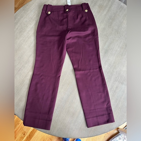 White House Black Market Jolie button straight luxe stretch port 8R nwt - Picture 5 of 6